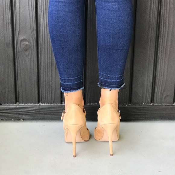 NIB Mercury Nude High Heel Mary Jane Pump - Picture 4 of 8